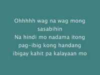 pochette album Wag na wag mong sasabihin