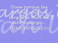 pochette album Dime porque