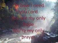 pochette album I lift my eyes up