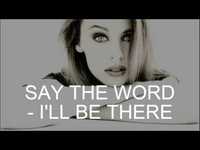 pochette album Say the word, i'll be there