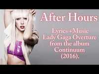 pochette album After hours