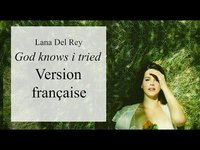 pochette album God knows i tried (traduction)