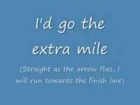 pochette album The extra mile