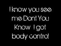 pochette album Body control