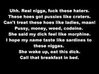 pochette album Bitches love me