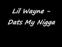 pochette album Dats my nigga