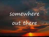 pochette album Somewhere out there