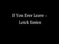 pochette album If you ever leave