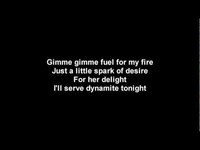 pochette album Dynamite tonite