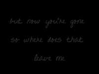 pochette album Where does that leave me