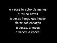 pochette album A veces