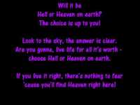 pochette album Hell or heaven