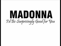 pochette album I'd be surprisingly good for you