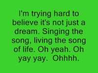 pochette album Singing to the song of life