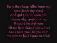 pochette album Tears