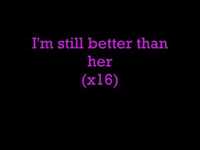 pochette album Better than her