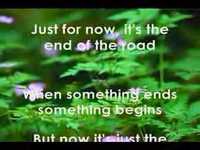 pochette album It's the end of the road