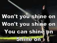 pochette album Shine on