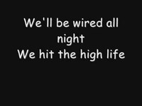 pochette album Wired all night