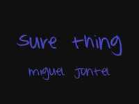 pochette album Sure thing