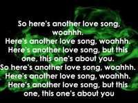 pochette album Another love song