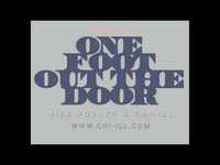 pochette album One foot out the door