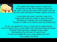 pochette album Cross against the moon