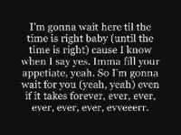 pochette album Wait for you forever