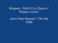 pochette album Don't cry