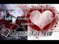 pochette album I'll be right here waiting for you