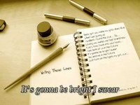 pochette album Writing these lines