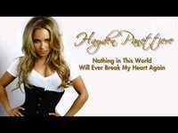 pochette album Nothing in this world will ever break my heart again