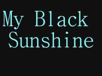 pochette album Black sunshine
