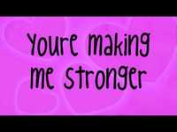 pochette album Stronger