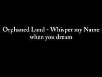 pochette album Whisper my name when you dream