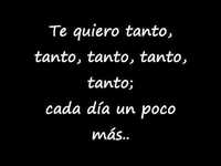 pochette album Te quiero tanto