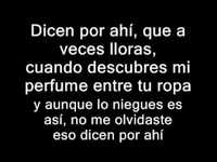 pochette album Dicen por ahi