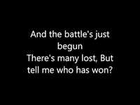 pochette album Sunday bloody sunday