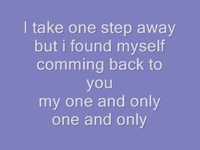 pochette album One and only you