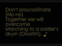 pochette album Marching