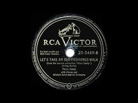 pochette album Let's take an old-fashioned walk