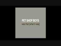 pochette album Was that what it was?