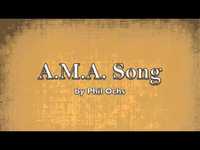 pochette album A.m.a. song