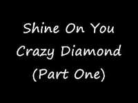 pochette album Shine on you crazy diamond, (part one)