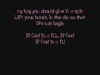 pochette album If god is a dj