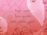 pochette album Get weak