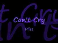 pochette album Can't cry