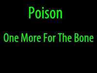 pochette album One more for the bone