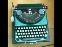 pochette album Farewell typewriter