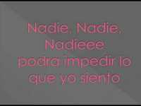 pochette album Nadie